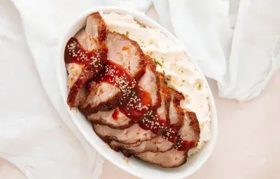 Solomillo de Cerdo con Salsa Barbacoa en Airfryer Solomillo de Cerdo con Salsa Barbacoa en Airfryer