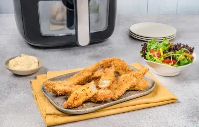 Pollo crujiente provenzal en freidora de aire Pollo crujiente provenzal en freidora de aire