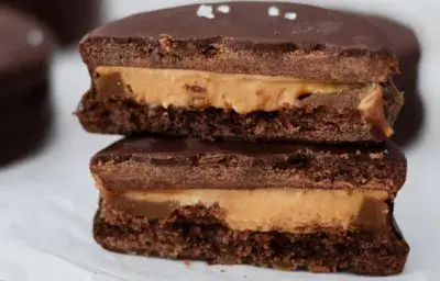 Alfajor con sal marina