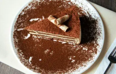 Torta tiramisú de panqueques Torta tiramisú de panqueques