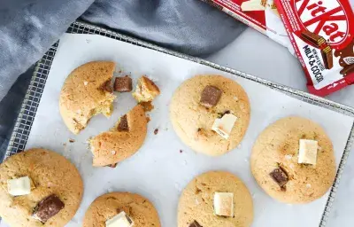 Cookies de KitKat Cookies de KitKat