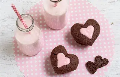 Brownie San Valentín Brownie San Valentín