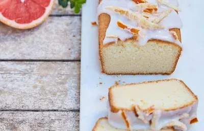 Budín de pomelo Budín de pomelo