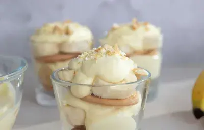 Pudding de banana Pudding de banana
