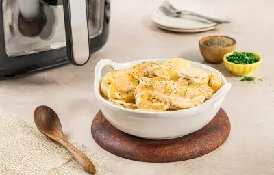 Gratinado de patatas MAGGI en freidora de aire
