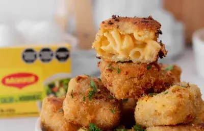 Bocaditos de mac & cheese Bocaditos de mac & cheese