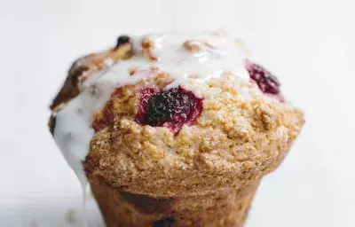 Muffins-de-Arándanos-y-Leche-Condensada Muffins-de-Arándanos-y-Leche-Condensada