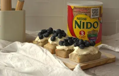 Mini budines de banana Mini budines de banana