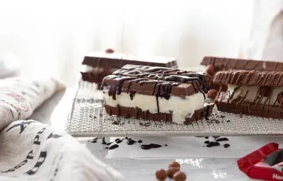 Sándwich helado KitKat Sándwich helado KitKat