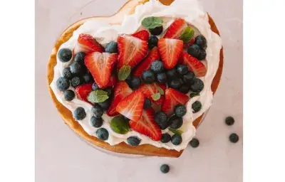 Torta de corazón Torta de corazón