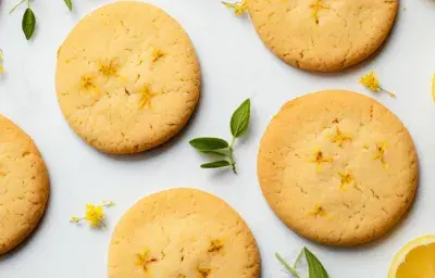 Galletas de avena y limón Galletas de avena y limón