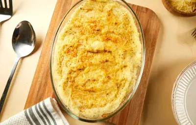 Pastel de papa con vegetales Pastel de papa con vegetales