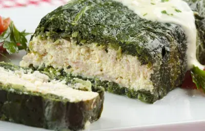 Terrina de espinaca
