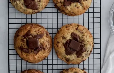 Cookies de vainilla y chocolate Cookies de vainilla y chocolate