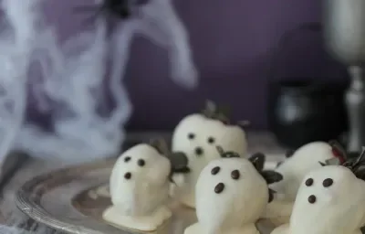 Fantasmitas de Frutilla y Chocolate