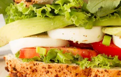 Sandwich de vegetales