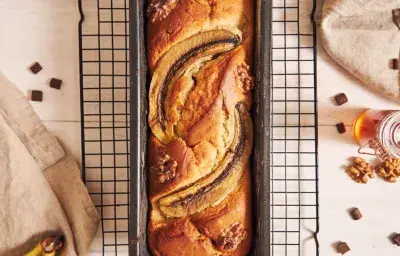 Budín de banana Budín de banana