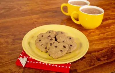 Galletas de avena con chocolate Galletas de avena con chocolate