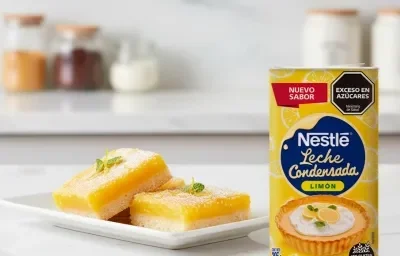 Cuadrados de limón con Nestlé Leche Condensada Limón