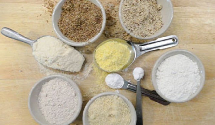 Diferentes harinas para hacer galletas sin gluten Diferentes harinas para hacer galletas sin gluten