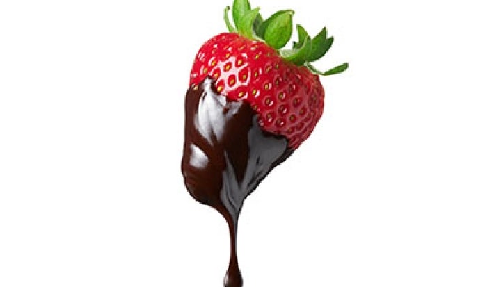 Frutilla con chocolate, una combinación deliciosa. Frutilla con chocolate, una combinación deliciosa.