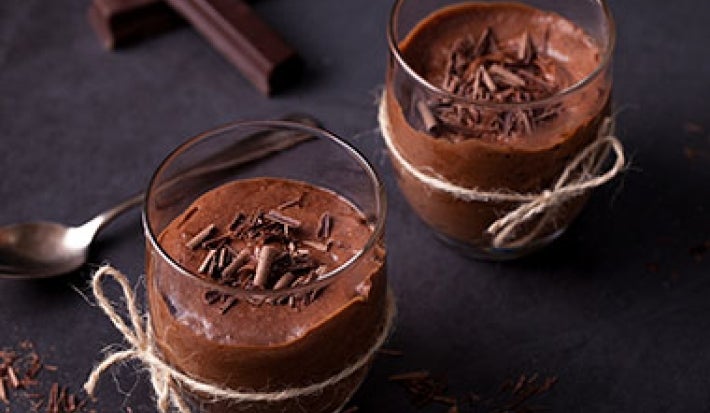 Dos mousses de chocolate, una receta muy famosa al pensar en postres. Dos mousses de chocolate, una receta muy famosa al pensar en postres.