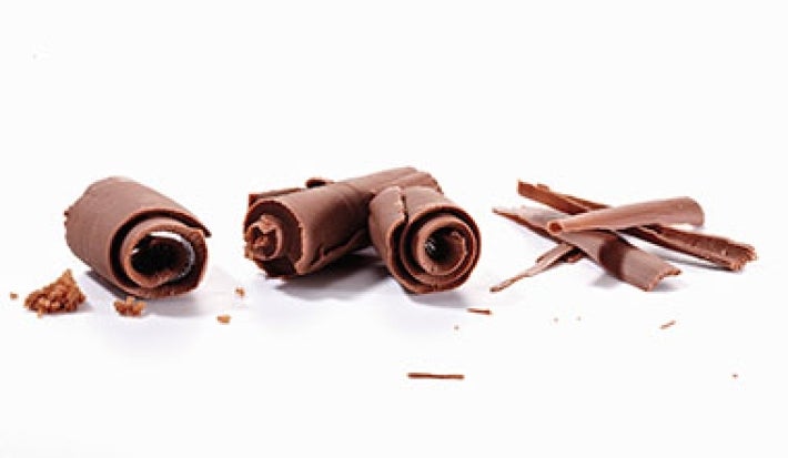 Virutas de chocolate para usar en las recetas. Virutas de chocolate para usar en las recetas.
