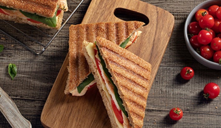 Sándwich de jamón cena rápida Sándwich de jamón cena rápida