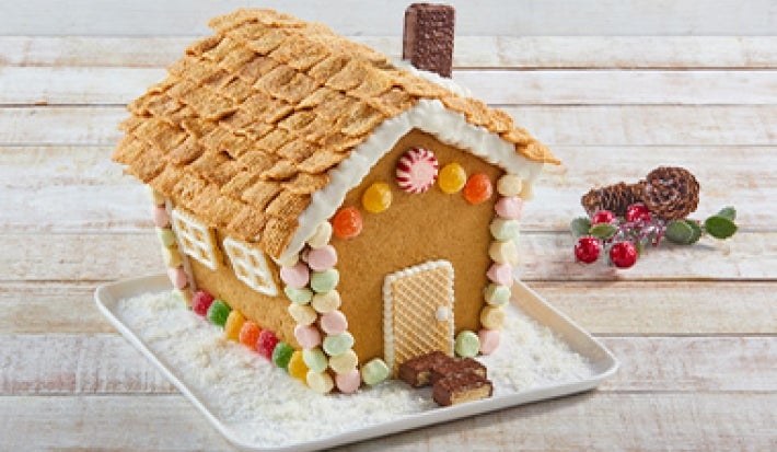 Armar y decorar casita de jengibre para navidad Armar y decorar casita de jengibre para navidad