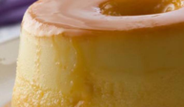 Flan de Naranja