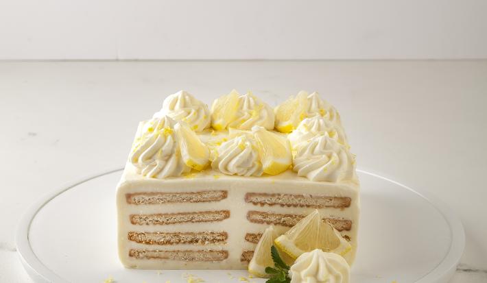 Lemon Cookie Cake