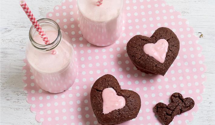 Brownie San Valentín