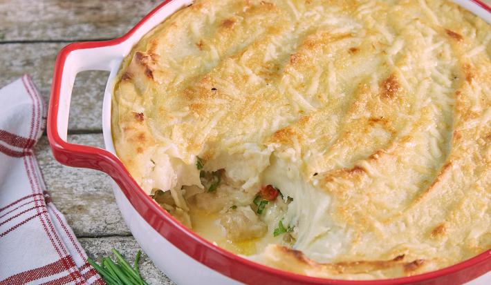 Pescado Gratinado
