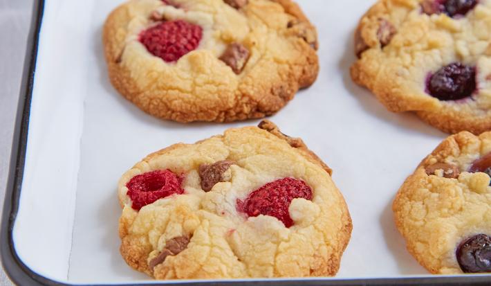 Galletitas de Chocolate y Frambuesa