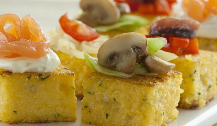 Bocaditos de Polenta