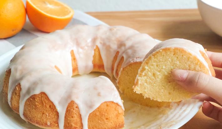 Bundt Cake de naranja by Male Hernandez