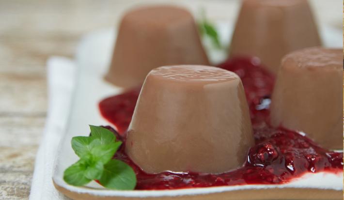 Panna Cotta de Chocolate