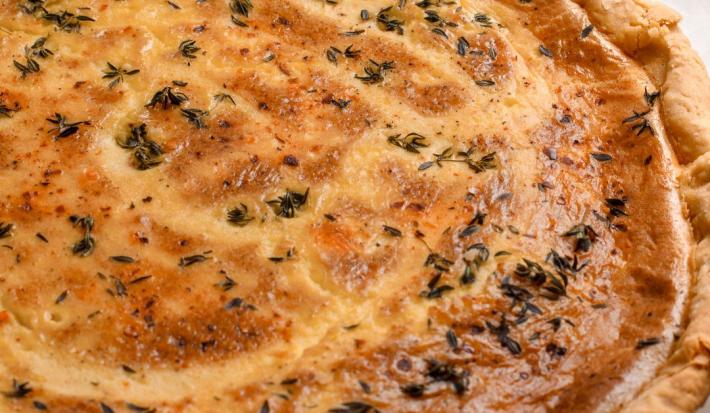 Tarta de cebolla