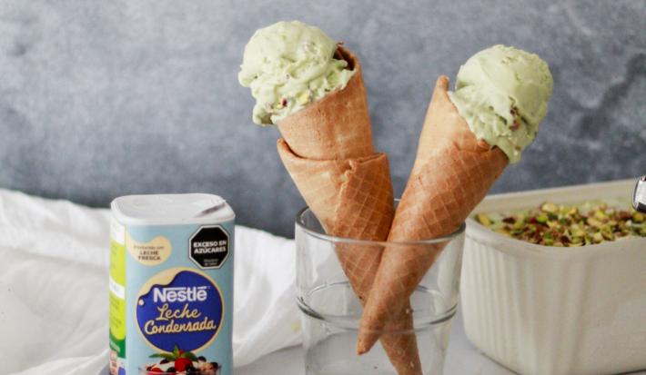 Helado de Pistacho