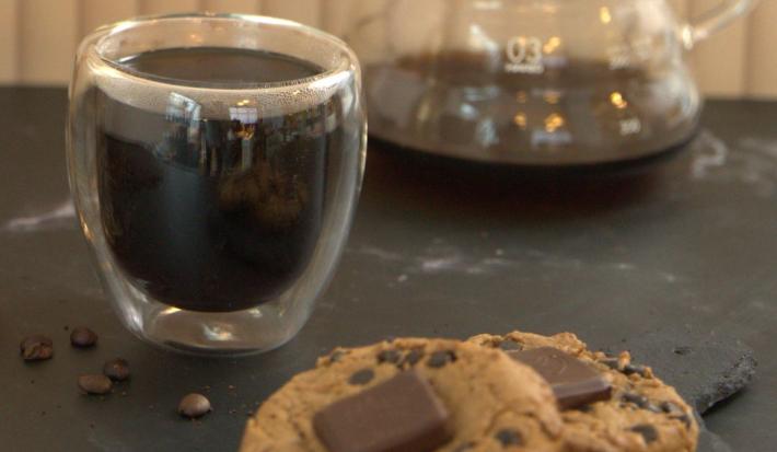 Cookies de café y chocolate