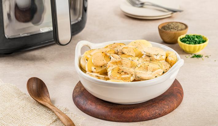 Gratinado de patatas MAGGI en freidora de aire