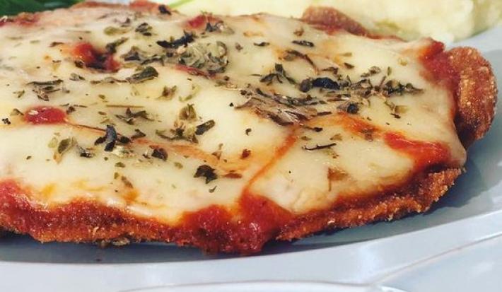 Milanesa Napolitana con Puré