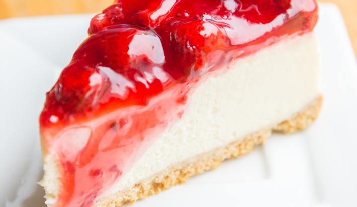Tarta de frutilla y crema pastelera
