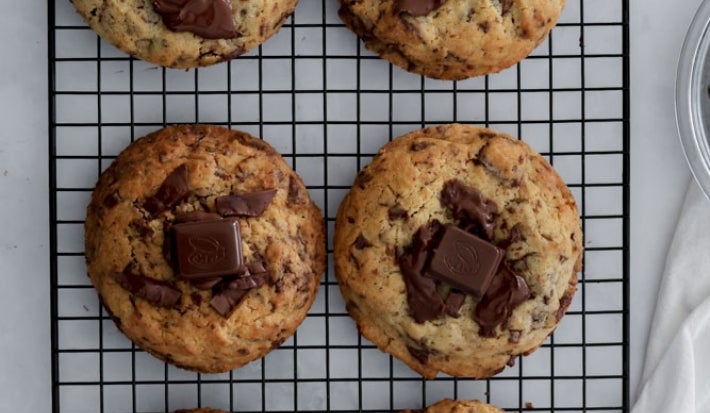 Cookies de vainilla y chocolate