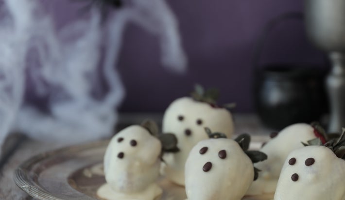 Fantasmitas de Frutilla y Chocolate