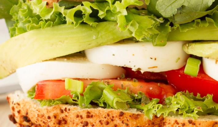 Sandwich de vegetales