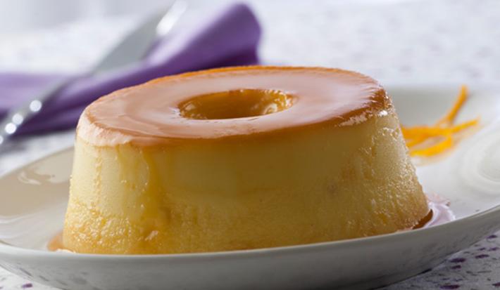 Flan de Naranja