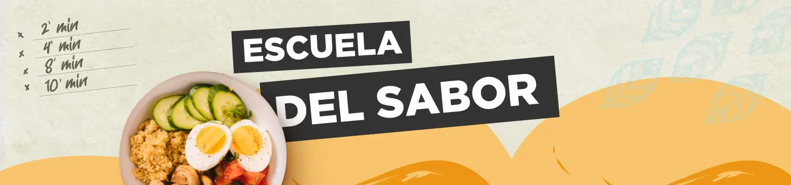 Banner escuela del sabor
