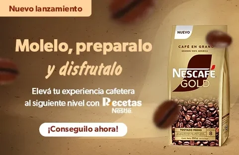 NUEVO NESCAFÉ GOLD EN GRANOS