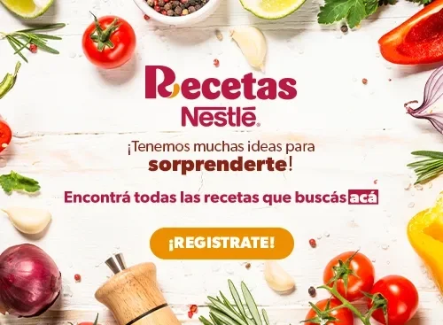 Registro Recetas Nestlé